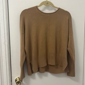 NWOT French connection tan sweater